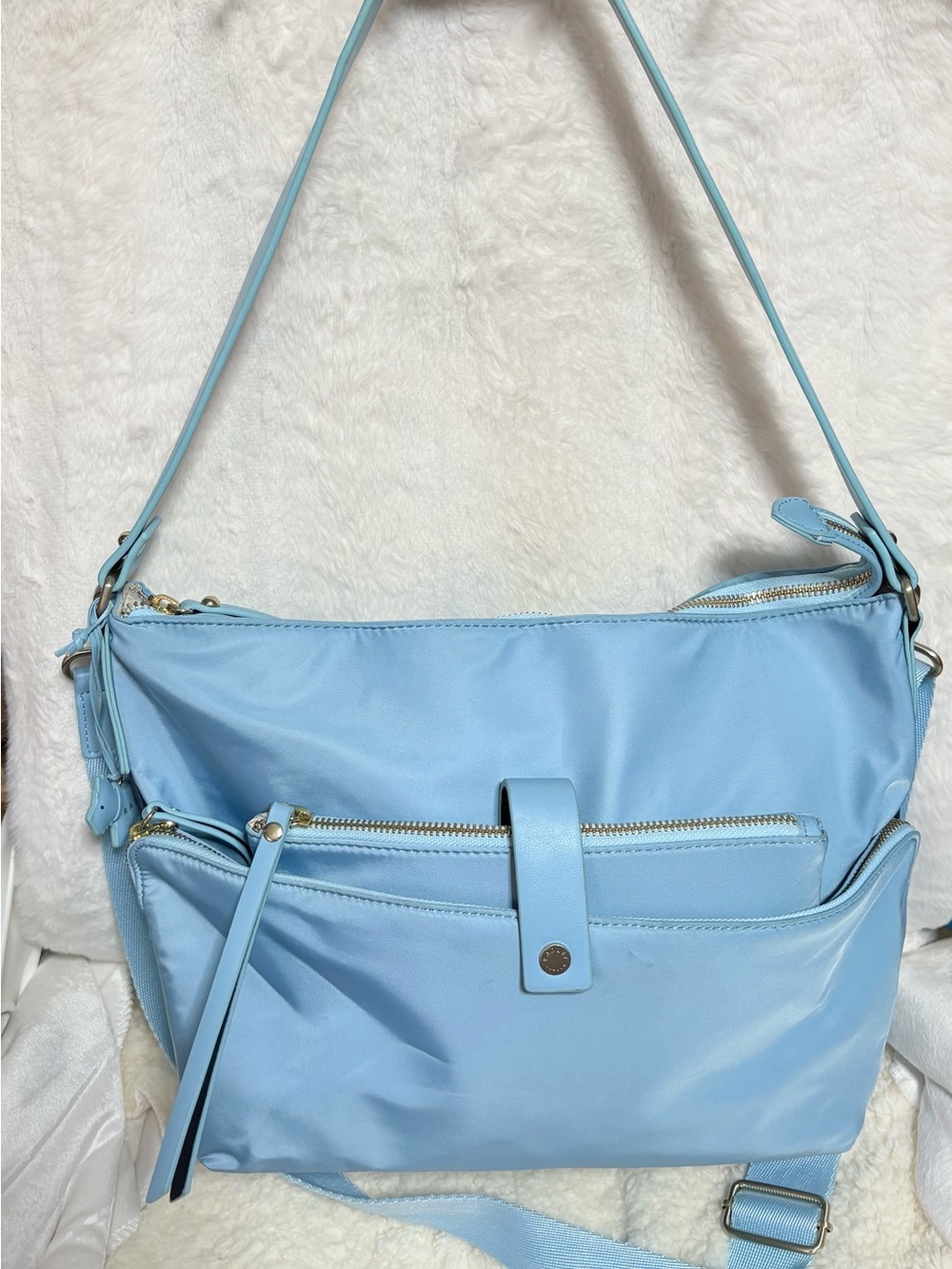 RADLEY LONDON Pale Blue Shoulder Tote